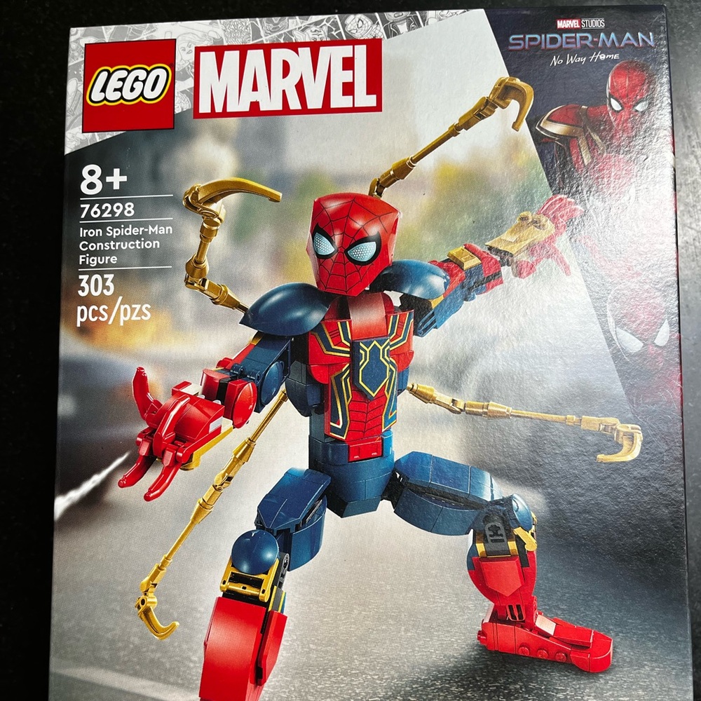 Lego Iron Spider-Man Construction Figure